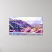 Coastal Yelapa tot Puerto 1620 Art Canvas Afdruk (Voorkant)