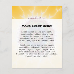 Coaster - Fractale kunst Flyer