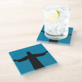 Coaster Glazen Onderzetter (Schuin)