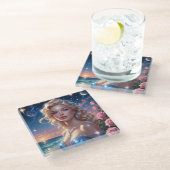 Coaster Glazen Onderzetter (Schuin)