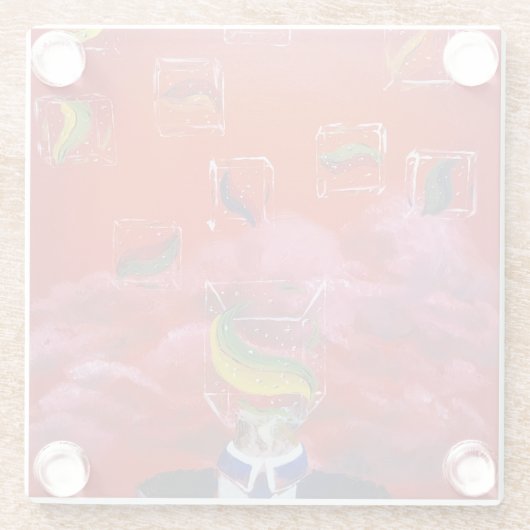 Coaster Glazen Onderzetter (Achterkant)