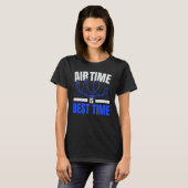Coaster Haar Don't Care Roller Coaster Rollercoa T-shirt (Voorkant volledig)