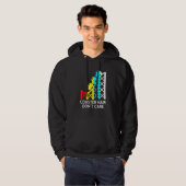 Coaster Hair Dont Care Roller Coaster Hoodie (Voorkant volledig)