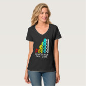 Coaster Hair Dont Care Roller Coaster T-shirt (Voorkant volledig)
