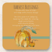 Coaster: Harvest Blessings Bier Onderzetter (Voorkant)