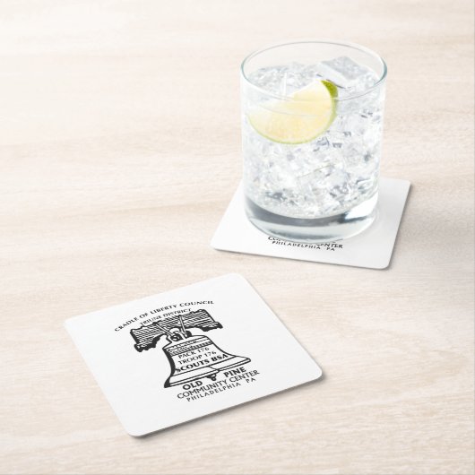 Coaster (Plastic) Kartonnen Onderzetters (Insitu)