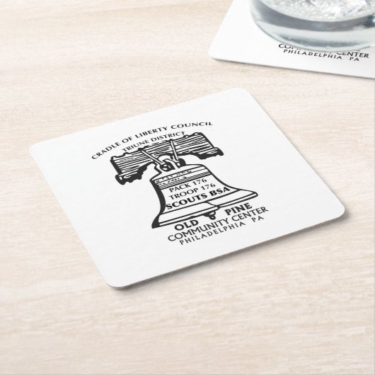 Coaster (Plastic) Kartonnen Onderzetters (Schuin)