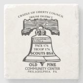 Coaster (Tile) Stenen Onderzetter (Voorkant)