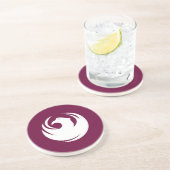 Coaster with Flag of Phoenix City, Arizona Zandsteen Onderzetter (Zijkant)