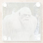 Coasterbigfoot, sasquatch, squatching, booger glazen onderzetter (Achterkant)