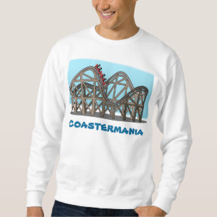 "Coastermania" - Mannen sweatshirt - medium