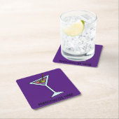 COASTERS - MARTINI ONTWERP KARTONNEN ONDERZETTERS (Insitu)