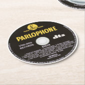 Coasters - Revolver Ronde Kartonnen Onderzetter (Gebogen)