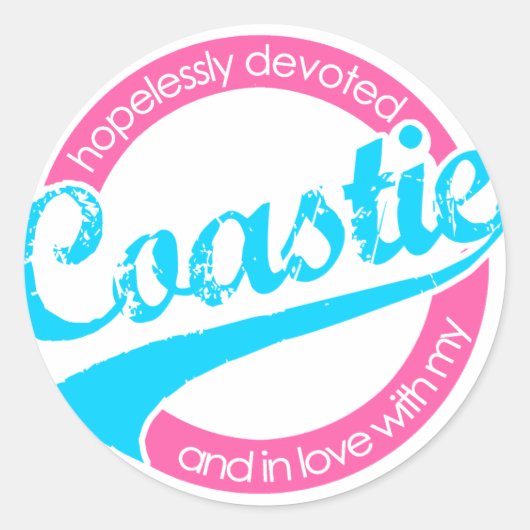 COASTIE STICKER (Voorkant)