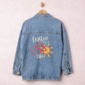 Coasting Thru Life Cyclist 1 Denim Jacket (Hangar)