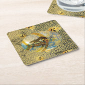 coasting van dierlijke gedistilleerde dranken kartonnen onderzetters (Schuin)