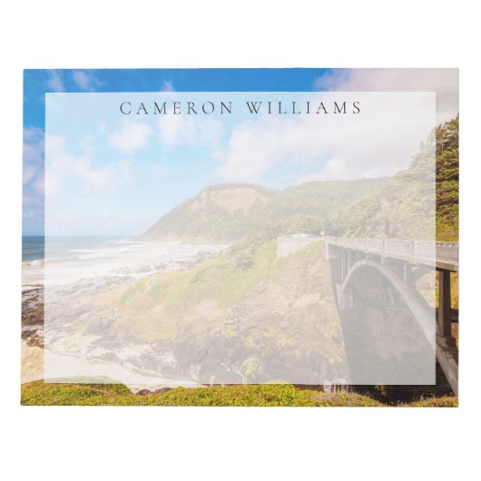 Coastline | Cook's Chasm, Yachats, Oregon Notitieblok (Voorkant)