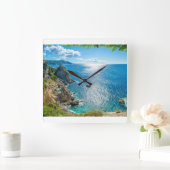 Coastline | Palaiokastritsa, Corfu, Greece Vierkante Klok (Huis)