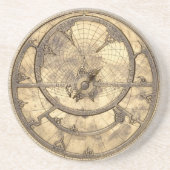 Coastrolab 2 zandsteen onderzetter (Voorkant)