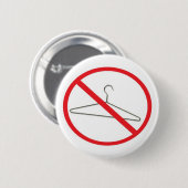 Coat Hanger Ronde Button 5,7 Cm (Voorkant /achterkant)