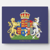Coat of Arms Anne Boleyn Fotoplaat (Voorkant)