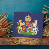 Coat of Arms Anne Boleyn Fotoplaat (Zijkant)