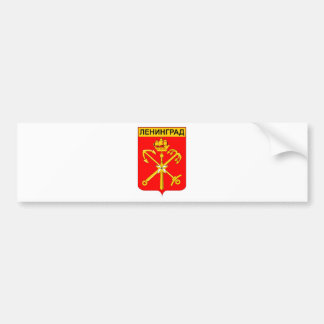 Coat_of_arms_Leningrad Bumpersticker