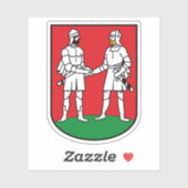 Coat of arms of Bünde, Germany Sticker (Vel)