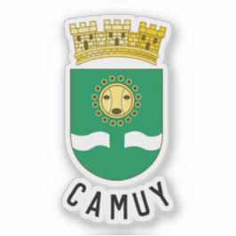 Coat of Arms of Camuy, Puerto Rico Sticker