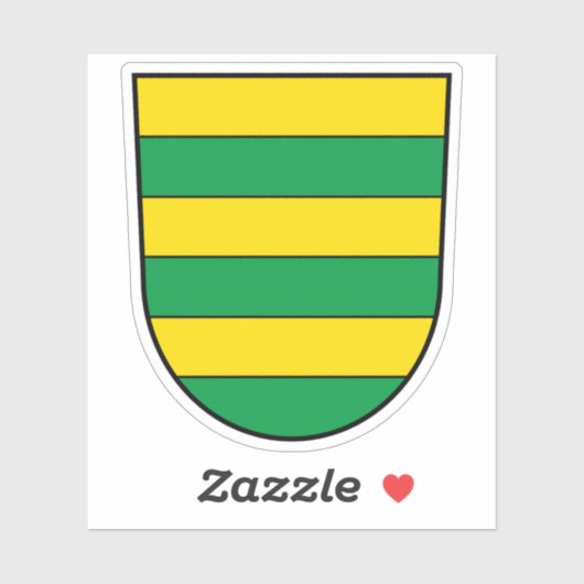 Coat of arms of Filderstadt, Germany Sticker (Vel)