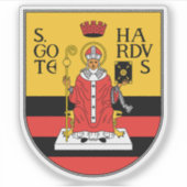 Coat of arms of Gotha, Germany Sticker (Voorkant)