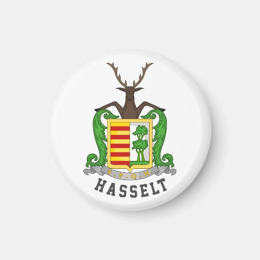Coat of Arms of Hasselt, Belgium Magneet (Voorkant)