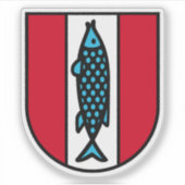Coat of arms of Kaiserslautern, Germany Sticker (Voorkant)