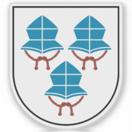 Coat of arms of Landshut, Germany Sticker
