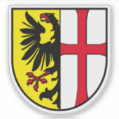 Coat of arms of Memmingen, Germany Sticker (Voorkant)