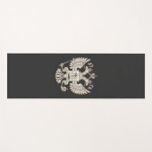 Coat of Arms of Russia - white version Yogamat (Voorkant (horizontaal))