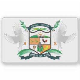 Coat of arms of the Vihiga County, Rep. of Kenya Sticker
