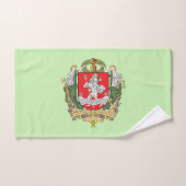 Coat of arms of Vilnius, Lithuania Hand Towel Handdoek (Handdoek)