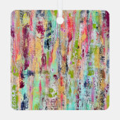 Coat of Many Colours Metal Ornament (Achterkant)