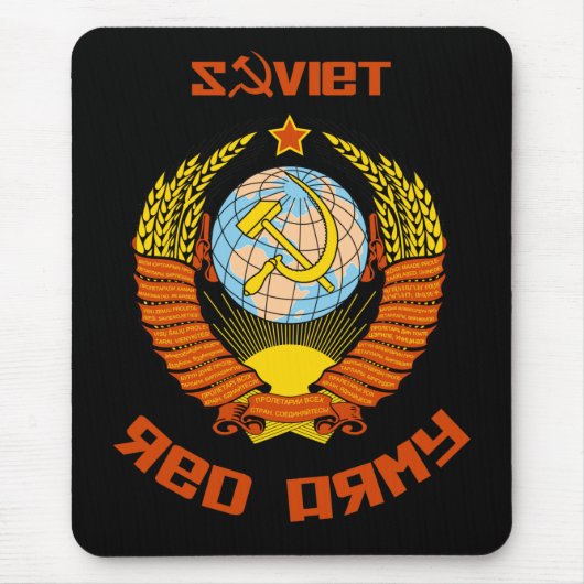Coat van het Rode Leger van de Sovjet-Unie Muismat (Voorkant)