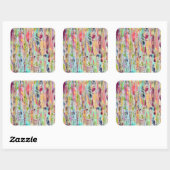 Coat van Vele Kleuren Stickers (Vel)