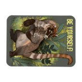 Coatamundi of White Nosed Coati Magneet (Horizontaal)