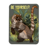Coatamundi of White Nosed Coati Magneet (Verticaal)