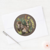Coatamundi of White Nosed Coati Ronde Sticker (Envelop)