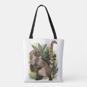 Coatamundi of White Nosed Coati Tote Bag (Achterkant)