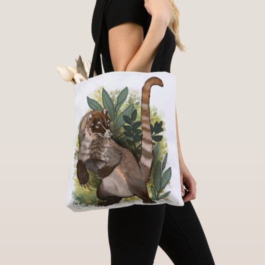 Coatamundi of White Nosed Coati Tote Bag (Dichtbij)