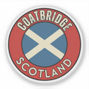 Coatbridge, Schotland Sticker