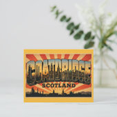 Coatbridge Schotland Summerlee Briefkaart (Staand voorkant)