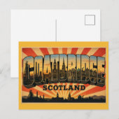 Coatbridge Schotland Summerlee Briefkaart (Voorkant / Achterkant)