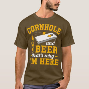 Coatgat en bakkersgat Funny Cornhole T T-shirt